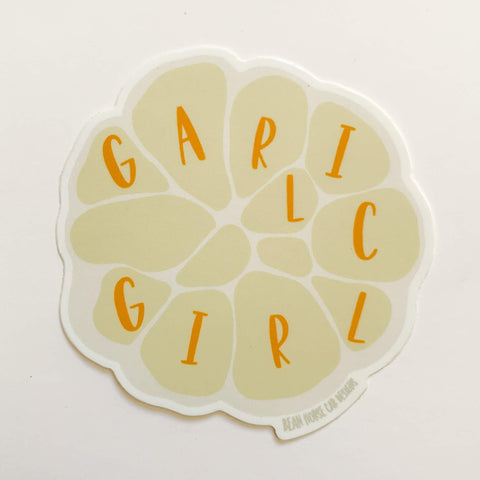 Garlic Girl Sticker