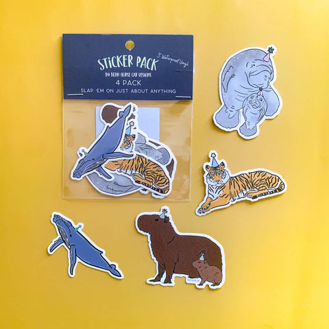 Party Animals Sticker Pack