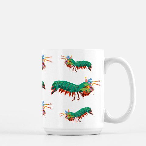 Party Mantis Shrimp Mug