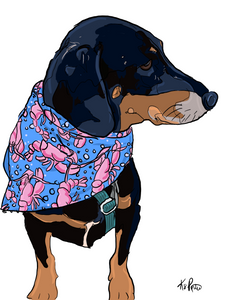 Custom Portrait - Pet - First Pet - Pet Portraits Only