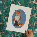 Cora the Fox Art Print 1